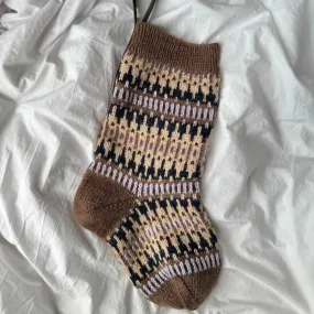 Celeste Christmas Stocking by PetiteKnit - Hard Copy Pattern