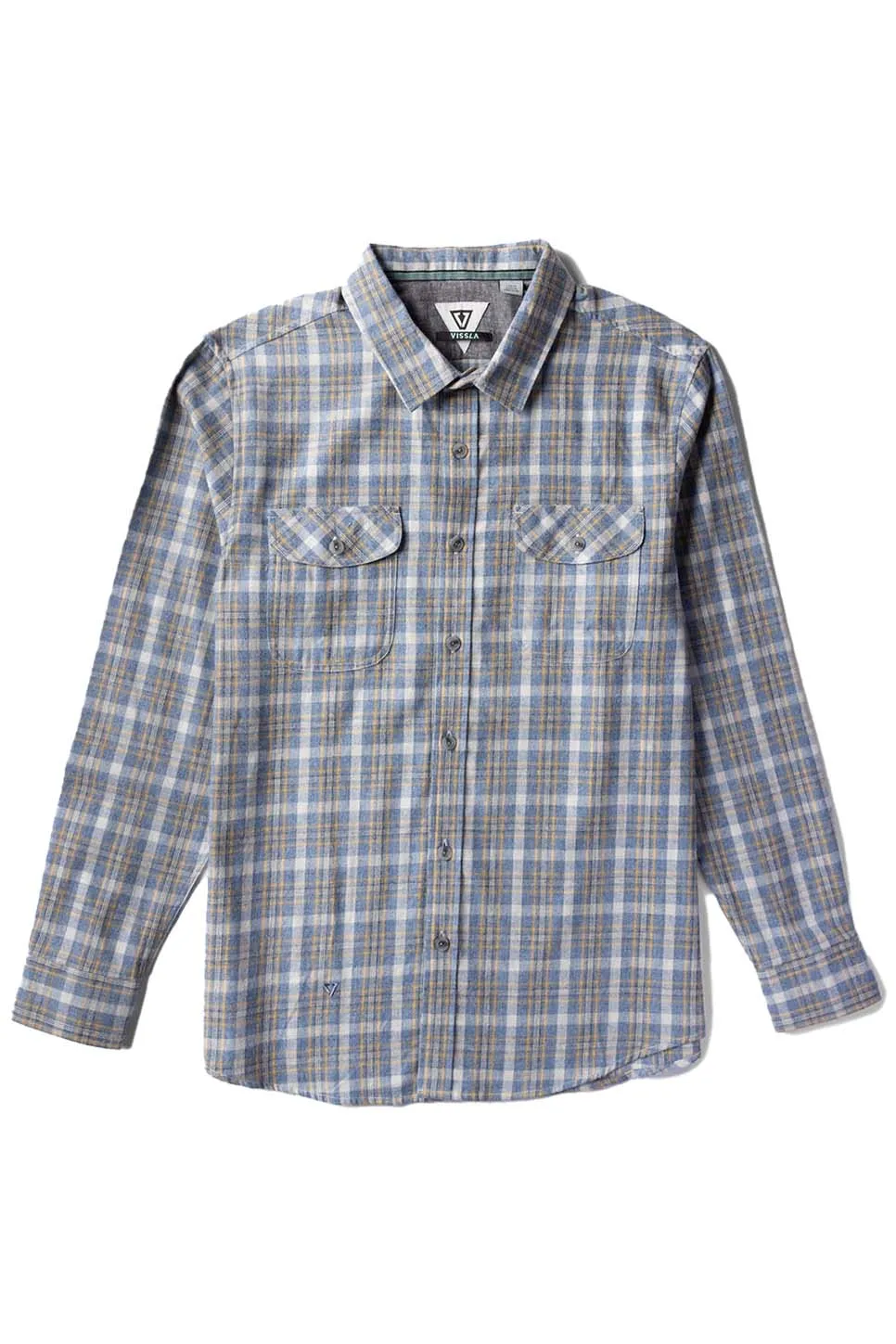 CENTRAL COAST ECO LS FLANNEL Dusk Heather