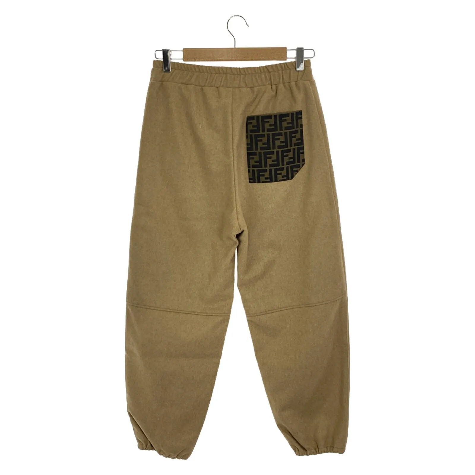Fendi Kids Cotton Pants Beige