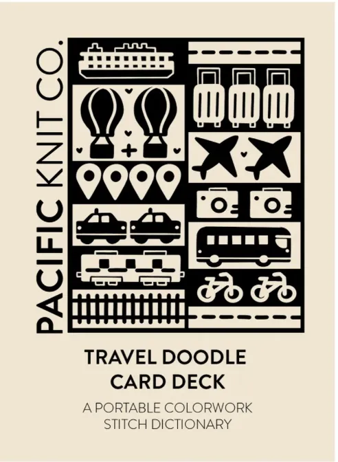 Pacific Knit Co. - Travel Doodle Card Deck