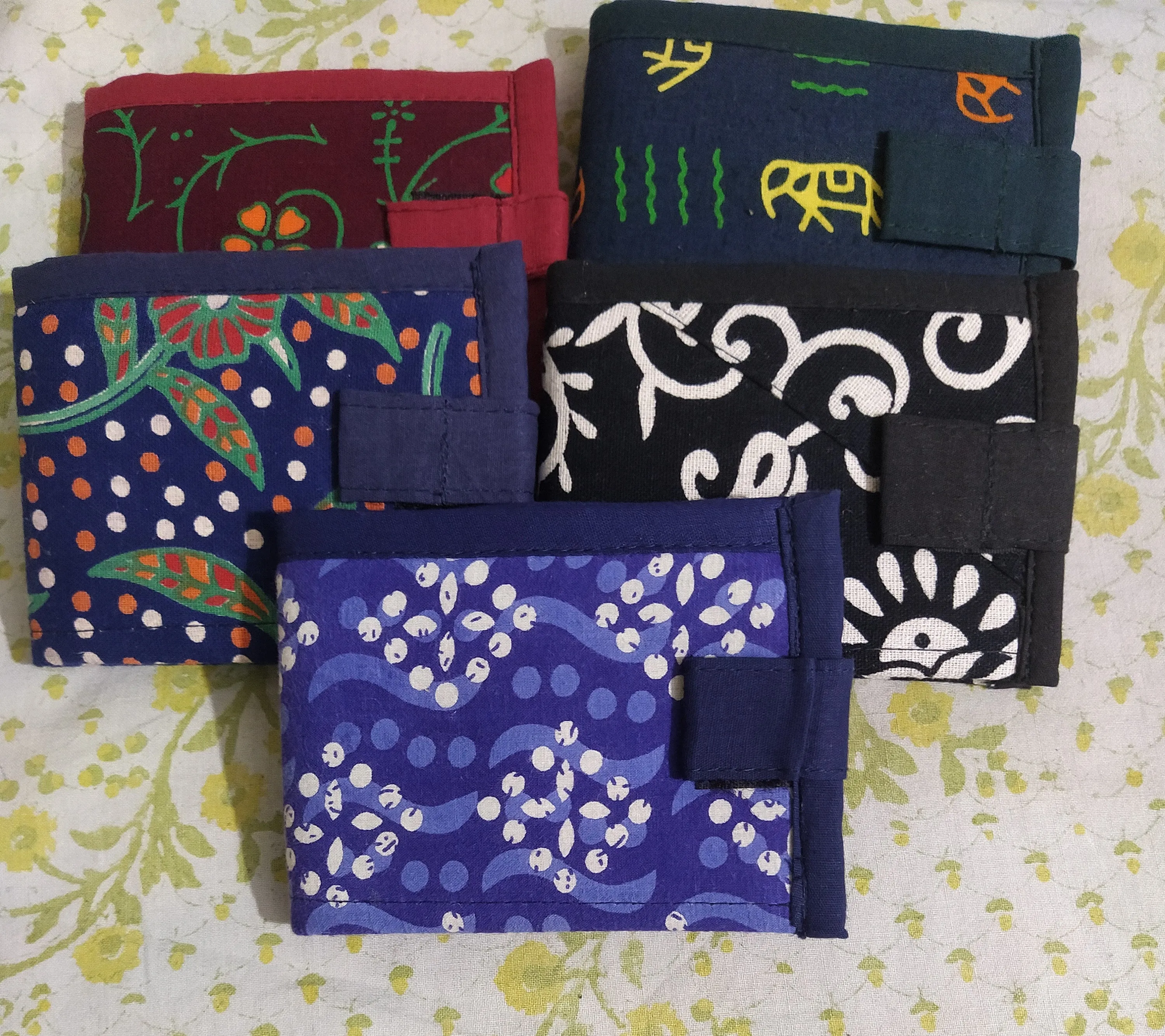 Unisex Wallet with Flap-Blue