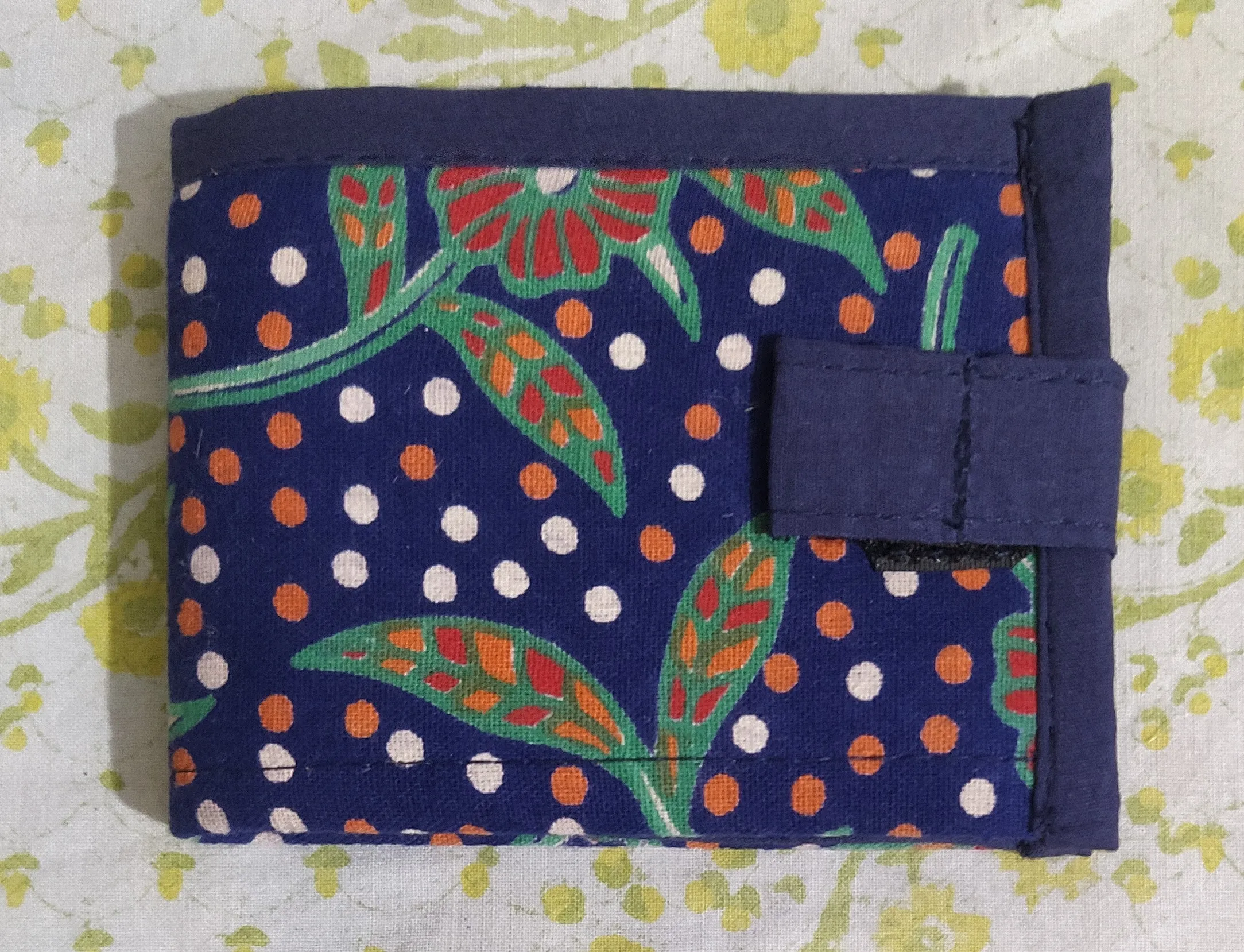 Unisex Wallet with Flap-Blue