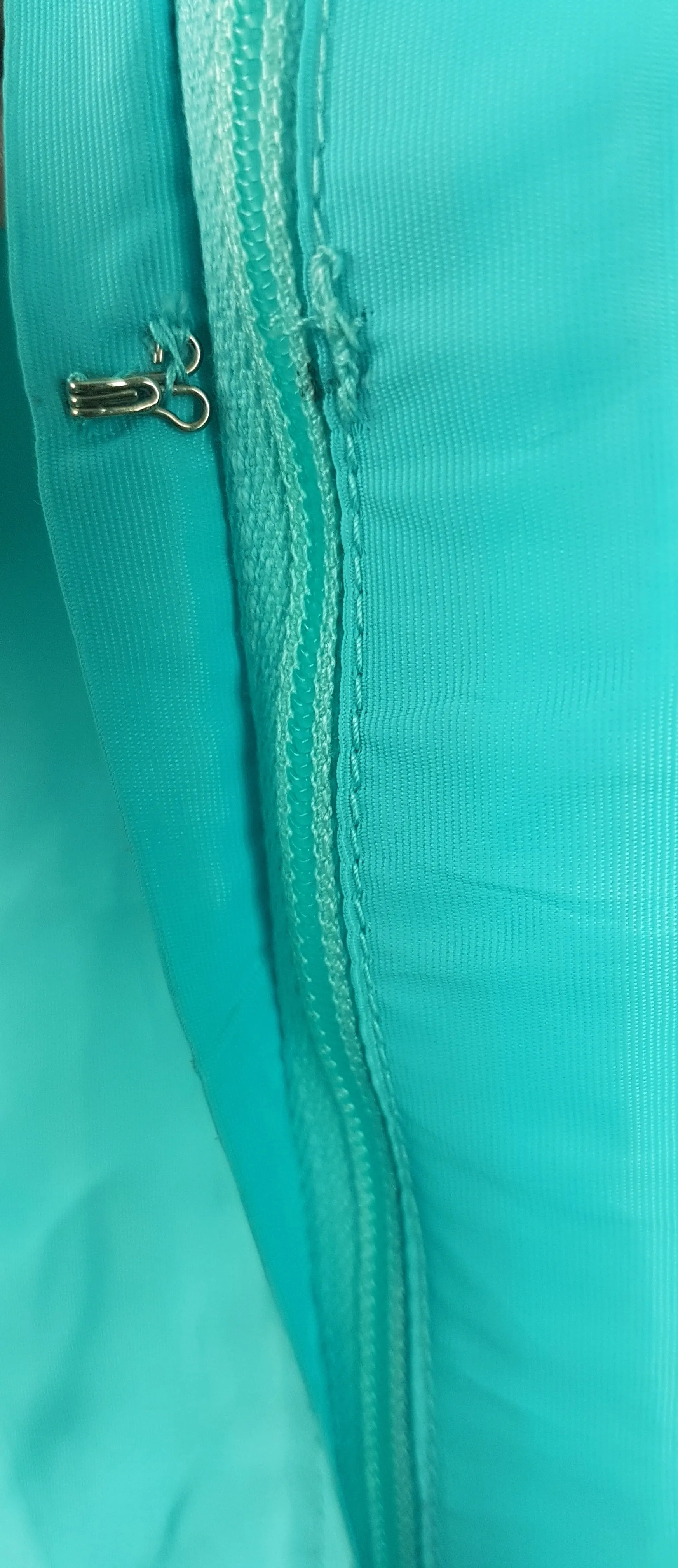 Vintage 60's Azure Blue Peignoir Slip & Robe Lingerie Set